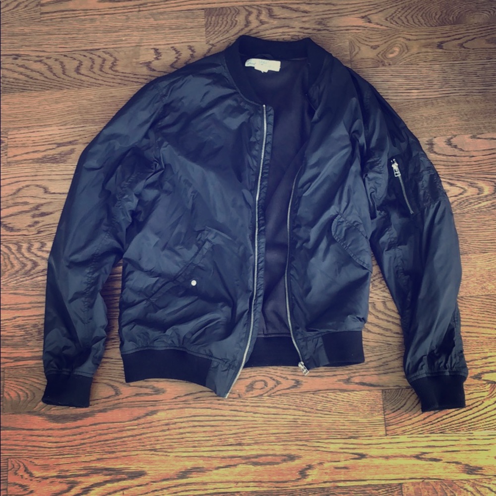 L.O.G.G. Bomber Jacket (Black)